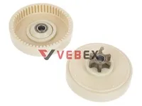 Шестерня пластиковая для электропил HUSQVARNA, PARTNER и др., VEBEX