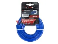 Леска для триммера (звезда) 4,0*15м (25/100шт/кор), VEBEX