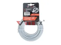 Леска для триммера (круг с тросом) 3,0*15м (160шт/кор), VEBEX
