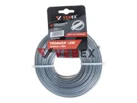 Леска для триммера (круг со стержнем) 4,0*15м   (25/100шт кор), VEBEX