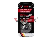 Цепь пильная победитовая VEBEX  0.325" х 1,3 х 76 зв. (металлическая упаковка)