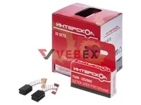 Щетки электроугольные ИНТЕРСКОЛ УШМ-125/1100   (6*9*12мм), аналог