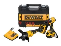 Набор  №7 DWT 2 в 1 (АКБ УШМ, Шуруповерт безщеточный), аналог   SE#30-119   5шт/кор