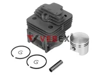 Цилиндро-поршневая группа для китайской бензокосы 52 см3, VEBEX