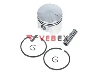 Поршень для китайской бензокосы 52 см3 (в сборе), VEBEX