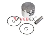 Поршень для китайской бензопилы 5200 / 52сс (в сборе), VEBEX