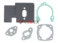 Комплект прокладок для китайской бензокосы 26 см3 (32, 33, 34F), VEBEX