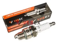 Свеча зажигания VEBEX E6TC (для 4-х тактных двигателей, М14х1.25х12.7мм короткая)
