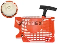 Стартер для китайской бензопилы 5200 / 52сс (метал. корпус, пласт. храповик), VEBEX