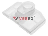 Фильтр воздушный для китайской бензопилы 5200 / 52 сс плоский 01 (малый), VEBEX