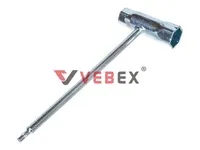 Ключ комбинированный для бензопилы 13-19мм со свездой (усиленный), VEBEX