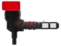 Кран топливный для B&S, угловой с фильтром, VEBEX