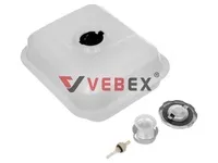 Бак топливный для двигателей GX160, 3,6 л. белый, комплект, VEBEX