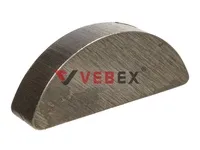 Шпонка коленвала сегментная для двигателей 160F-190F (4х7,5х18мм), VEBEX