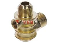 Обратный клапан для компрессора 04 - 1/2"нр х 3/8"нр х 1/4"вр, VEBEX