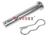 Стопор со шплинтом для мотоблоков D10мм*L64мм, VEBEX