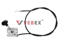 Трос газа мотоблока 152 см (в сборе с ручкой), VEBEX