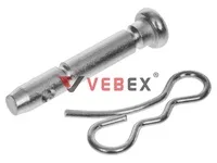 Болт срезной со шплинтом для снегоуборщика 6*41мм, VEBEX   КРАТНО 50шт/уп