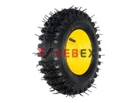 Колесо левое для снегоуборщика 13*4.10-6 TC-13L (внутр. 19мм) ECO, VEBEX