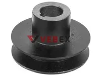 Шкив ремня привода шнека для снегоуборщика, малый, на двигатель (вн.19мм, шир.41мм, d 68мм ) SJ-049B