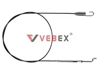 Трос 04 включения хода снегоуборщика 124-101,5-114 см, VEBEX
