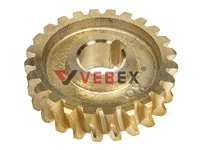 Шестерня редуктора шнека снегоуборщика 19мм*66мм, 24 зуба, VEBEX