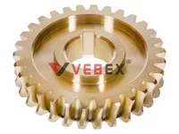 Шестерня редуктора шнека снегоуборщика 25мм*80мм, 30 зубов, VEBEX