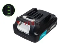 Аккумулятор Li-Ion для MKT 12V 2.0Ah BL1021B, с индикатором, VEBEX