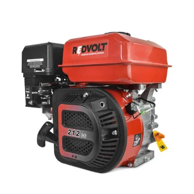 Двигатель REDVOLT R210 (Q-тип) (вал d=19,05 мм, L=61мм)